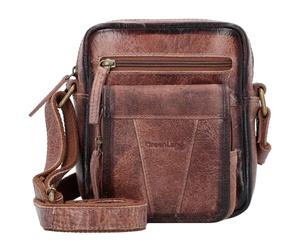 GreenLand Nature MASCU & Line Crossbody Bag Brown