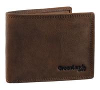 GreenLand Nature monedero Montenegro Wallet RFID Brown