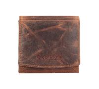Greenland Nature Montana Cartera Bloqueo RFID Piel natural 10 cm marrón