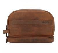 Greenland Nature Montenegro Bolsa de aseo Piel 24 cm marrón