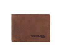 Greenland Nature Montenegro Cartera Bloqueo RFID Piel natural 10.5 cm marrón