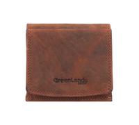 Greenland Nature Montenegro Cartera Bloqueo RFID Piel natural 10 cm marrón