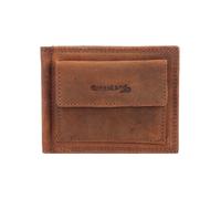 Greenland Nature Billetera Montenegro de cuero RFID 12 cm braun (2968-braun)