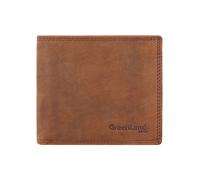 Greenland Nature Montenegro Cartera Bloqueo RFID Piel natural 12 cm marrón
