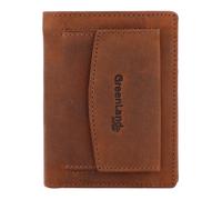 Greenland Nature Montenegro Cartera Bloqueo RFID Piel natural 12 cm marrón