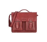 Greenland Nature Nature Maletín Piel natural 39 cm rojo
