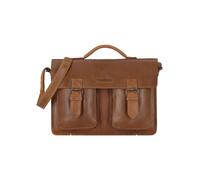 Greenland Nature Nature Maletín Piel natural 40 cm marrón