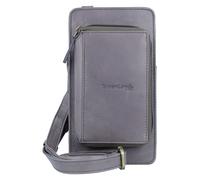 Greenland Nature Nature Soft Bolso móvil Piel natural 11 cm lila