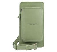 Greenland Nature Nature Bolsa suave para móvil Cartera cuero 11 cm verde