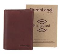Greenland Nature Passport/Document Case Bordeaux