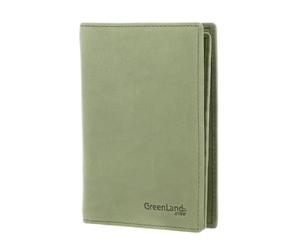 GreenLand Nature Passport/Document Case Pistachio