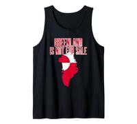 Greenland Not for Sale Embrace Greenlander's National Pride Camiseta sin Mangas