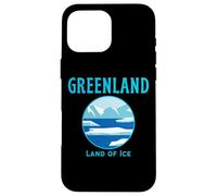 Greenland Travel Iceberg & Glacier: Camisetas, Camisetas y Equipo de Nuuk Carcasa para iPhone 16 Pro MAX