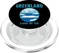 Greenland Travel Iceberg & Glacier: Camisetas, Camisetas y Equipo de Nuuk PopSockets PopGrip para MagSafe
