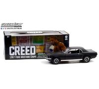 Greenlight 1:18 Creed 2015 Adonis 1967 Ford Mustang Coupe Negro Mate