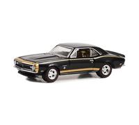 Greenlight 1/64 1967 Chevy Camaro, Black Panther Hobby Exclusive GLT30377