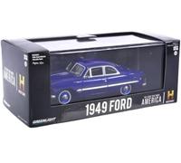 Greenlight 86630 The Cars That Made America (2017-Present TV Series) - 1949 - Bayview Blue Metallic Escala 1:43 fundido a presión
