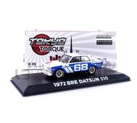 Greenlight- Coche en Miniatura de colección, Color Azul y Blanco. (86346)