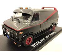Greenlight - Coche en Miniatura, Modelo Furgoneta GMC Vandura de 1983 de El Equipo A, Escala 1/43 Original, 12 cm
