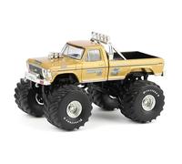 Greenlight Collectibles 30552 escala 1:64 Kings of Crunch - Bigfoot #1 50th Anniversary - 1979 F-250 Monster Truck - Dorado metálico (exclusivo de Hobby)