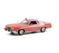 Greenlight Collectibles- Coche en Miniatura de colección, 84121, Rojo y Blanco
