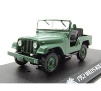 Greenlight Collectibles Willys M38 A1 Jeep 1952 1:43 Modelo Die-Cast OVP Verde