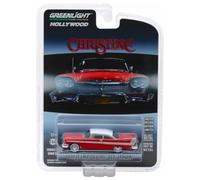 Greenlight- Fury Evil Christine Version-1983 Coche en Miniatura de colección, Color Rojo/Blanco (44840B)