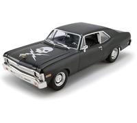 Greenlight GMP-18925 1971 Nova - Negro Mate de película de Terror a Prueba de Muerte Escala 1/18