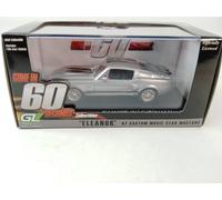 Ford Shelby MUSTANG Gt 500 1967 Gris Plata Eleanor Auto Modelo 1:43 Greenlight