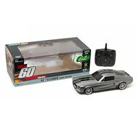 Greenlight-Vehículo Teledirigido 1967 Mustang Eleanor 1:18, Color Gris métal/Noir (91001)