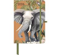 GreenLine Diary Jungle 2026 - Buchkalender - Taschenkalender - 16x22