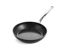 GreenPan Barcelona Hard Anodized Sartén Cerámica Anodizada Dura Antiadherente de 20 cm, Sin PFAS, Mango de Acero Inoxidable, Extra Fuerte, Anti-Arañazos, Inducción, Horno, Lavavajillas, Negra