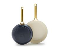 GreenPan Bratpfannen-Set, 2-teilig, 20 cm und 26 cm, antihaftbeschichtet, Aluminium, Induktionskompatibel, Oxford Blue