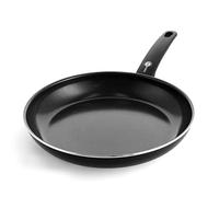 GreenPan Cambridge Sartén de cerámica antiadherente saludable de 30 cm, sin PFAS, inducción, apta para lavavajillas, apta para horno, negra