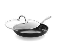GreenPan Lima Midnight Sartén Antiadherente Cerámica Saludable Anodizado Duro 30 cm, Libre de PFAS, Apta para Inducción, Apta para Lavavajillas, Apta para Horno, Negro