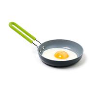 GreenPan Mini sartén para huevos de cerámica antiadherente, 12,7 cm, color gris