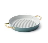 GreenPan Padova - Sartén antiadherente de cerámica anodizada y saludable, 28 cm con tapa, color negro