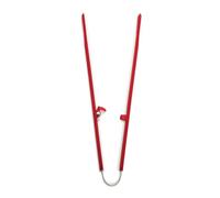 GreenPan Pinzas de silicona, para servir a la parrilla, ensalada, utensilios de cocina, utensilios de cocina antiadherentes de goma flexible, núcleo de acero rígido, resistente al calor, mango