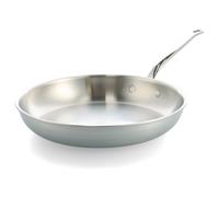 GreenPan Premier 5PLY Sartén de Acero Inoxidable 18/10 28 cm, Multiplica, Acero Pulido, Inducción, Lavavajillas, Apta para Horno, Plata