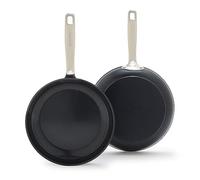 Greenpan Prime Midnight - Cerámica antiadherente saludable, color negro