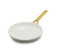 GreenPan Reserve - Sartén (cerámica, antiadherente, 24 cm), color verde | Revestimiento antiadherente de cerámica sin PFAS, apto para horno hasta 315 °C, aluminio anodizado duro