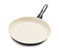 Greenpan Rio Healthy - Sartén antiadherente de cerámica de 12 pulgadas, sin PFAS, apta para lavavajillas, color negro