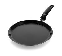 GreenPan Torino Sartén para Pancake y Crepas Saludable de Cerámica Antiadherente de 28 cm, Libre de PFAS, Inducción, Apta para Horno hasta 160°C, Apta para Lavavajillas, Negra
