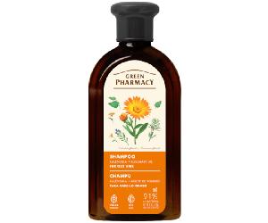 Greenpharmacy Champú Cabello Graso Aceite de Romero y Caléndula 350 ml