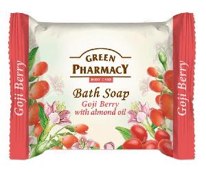 Greenpharmacy Jabón en Pastilla con Goji y Aceite de Almendra 100 gr