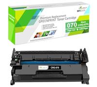 GREENPRINT 070 CRG-070 CRG070 CRG 070 Cartucho de Tóner Compatible Negro [3000 páginas] Capacidad Estándar Reemplazo Canon i-SENSYS MF461dw MF462dw MF465dw LBP243dw LBP266dw LBP247dw Impresoras
