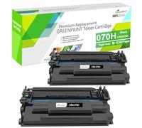 GREENPRINT 070H CRG-070H CRG070H ( 070 CRG-070 CRG070) Cartucho de Tóner Compatible 2 Negro Alta Capacidad 10200 páginas para Canon i-SENSYS MF465dw MF463dw MF461dw LBP246dw LBP243dw Impresoras