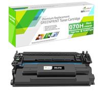 GREENPRINT 070H CRG-070H CRG070H ( 070 CRG-070 CRG070 ) Cartucho de Tóner Compatible Negro [10200 páginas] Alta Capacidad para Canon i-SENSYS LBP122 LBP122dw LBP120 Series MF270 Impresoras
