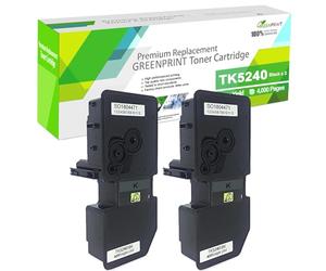 GREENPRINT 2 Tóner Negro TK5240 TK-5240 1T02R70NL0 Cartuchos de Tóner Compatibles para Impresoras Kyocera ECOSYS P5026 P5026cdn P5026cdw M5526 M5526cdn M5526cdw