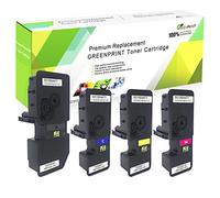 GREENPRINT 4 Colores Cartuchos de Tóner Compatibles TK5240 TK-5240 4000 Páginas para Negro y 3000 Páginas para C M Y para P5026cdn P5026cdw M5526cdn M5526cdw Impresoras